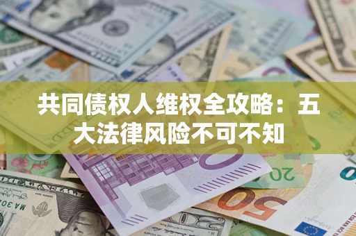 北京共同债权人维权全攻略：五大法律风险不可不知