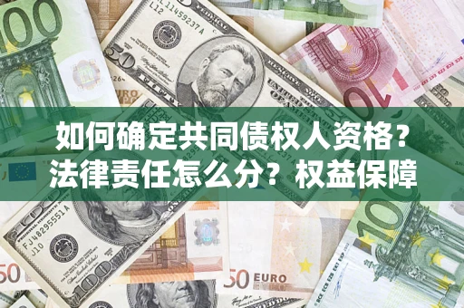 北京如何确定共同债权人资格？法律责任怎么分？权益保障技巧揭秘！