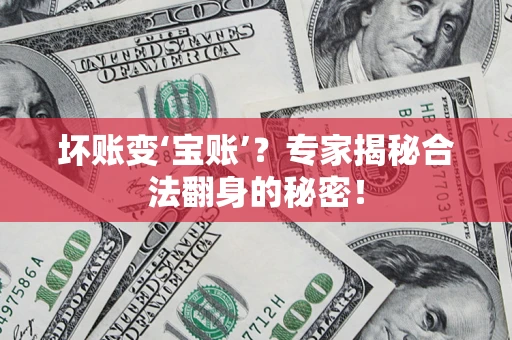 北京坏账变‘宝账’？专家揭秘合法翻身的秘密！
