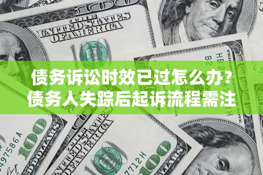 北京债务诉讼时效已过怎么办？债务人失踪后起诉流程需注意什么？
