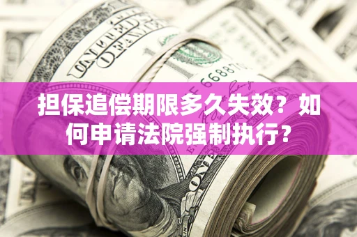 北京担保追偿期限多久失效？如何申请法院强制执行？